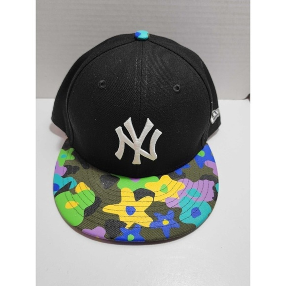 New Era 9FIFTY New York Yankees‎ MLB Floral Brim Snapback Hat Cap Flowers NEW